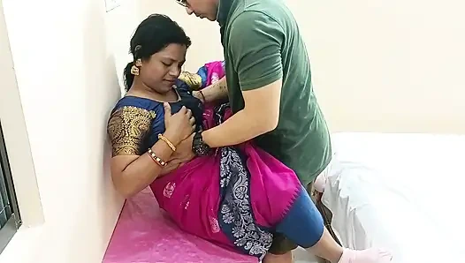 Индийский новобрачный бхабхи сосание члена и хардкорный секс с бойфрендом - полная мастурбация, горячая Xvideo