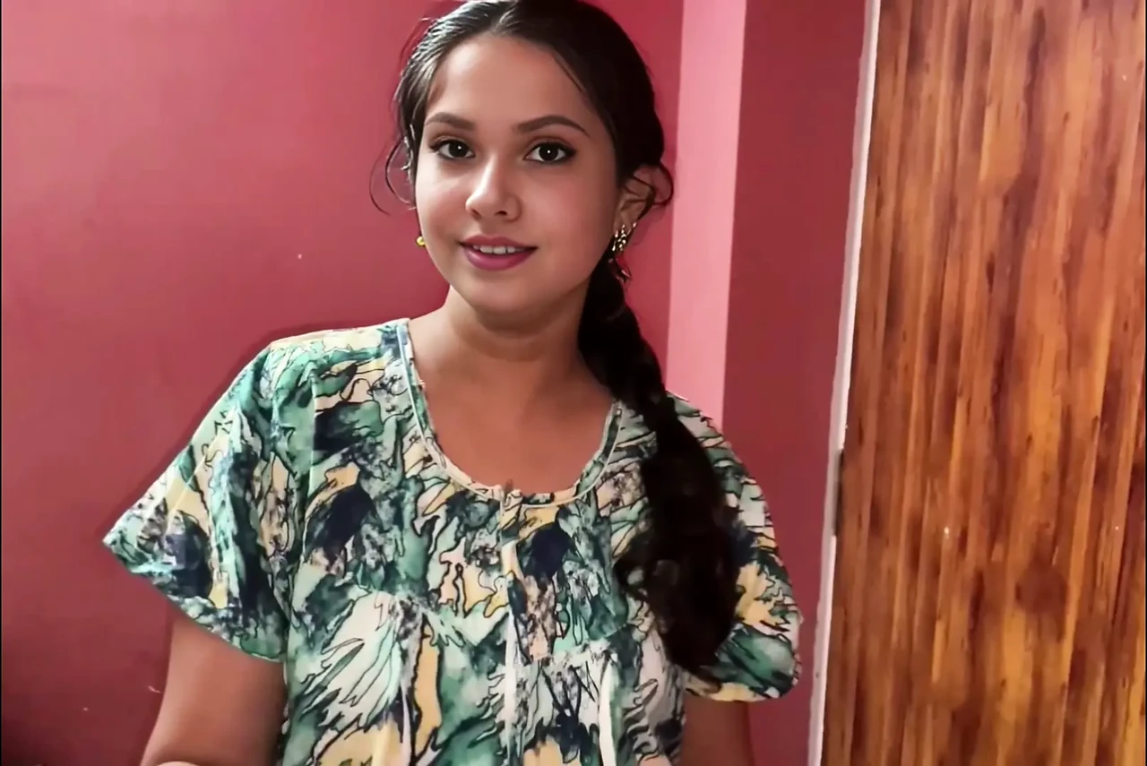 Indian Desi Beautiful attractive collage girl Enjoy hard Doggy Style Fucking