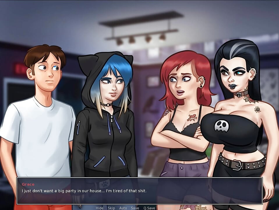 SUMMERTIME SAGA Part 319 - Tatto Project By MissKitty2K