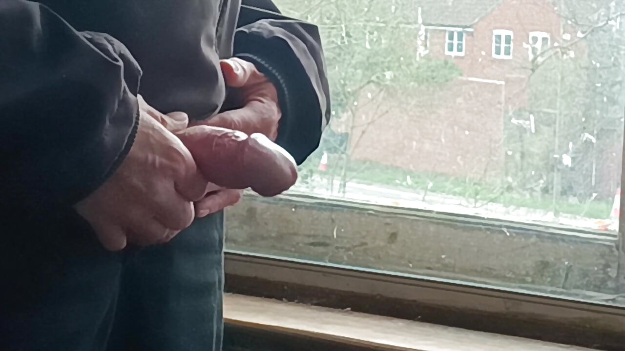 Masturbating and Cumming by the Window at Friend's House - Rockardglans