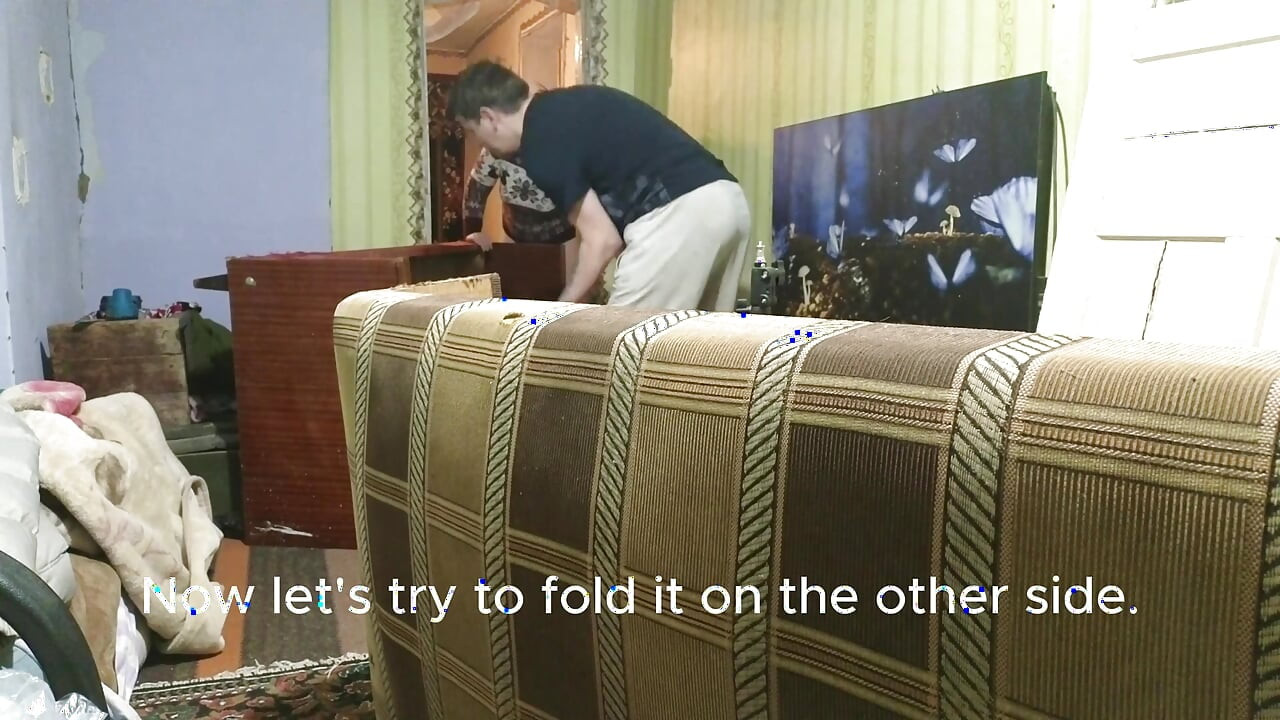 Di sebalik rakaman adegan pemindahan katil seks telanjang