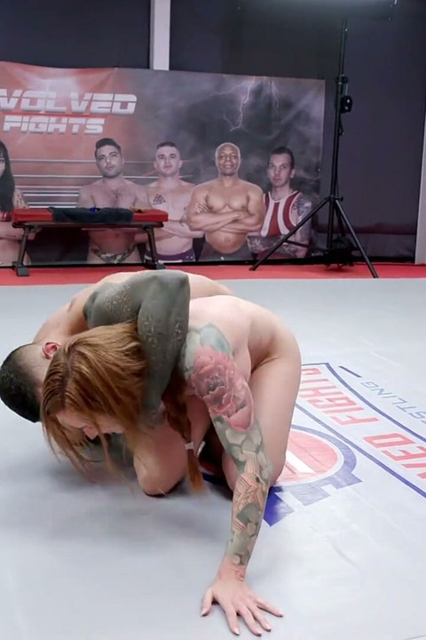 Sophia Locke Vs Link Ryan Mixed Wrestling