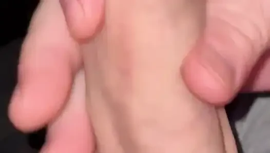 Daddy Cums on Melove Sexy Small Feet