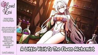 Elf simyacıya küçük bir ziyaret - erkekler için erotik ses