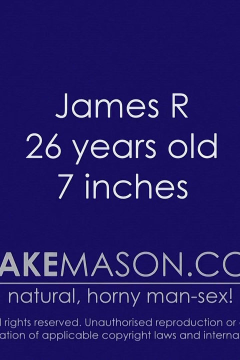 James Dribbles Precum Throughout His Wank