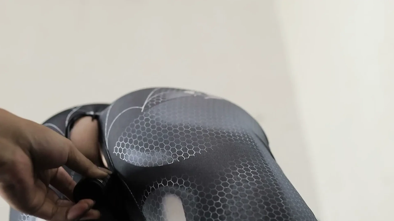 It's nice to fuck an Indonesian girl with a smooth body and Spiderman cosplay