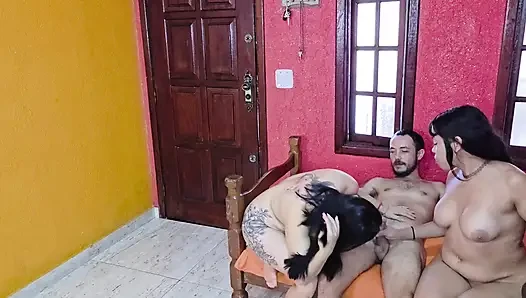 The Delivery Guy Arrives and We Can't Resist Having Sex with Him