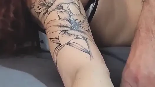 Страстный секс, минет, сперма в рот
