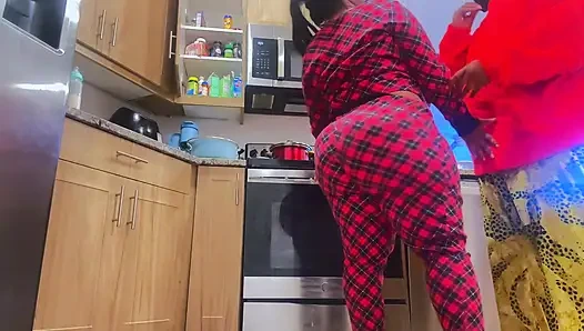 Horsing in der küche