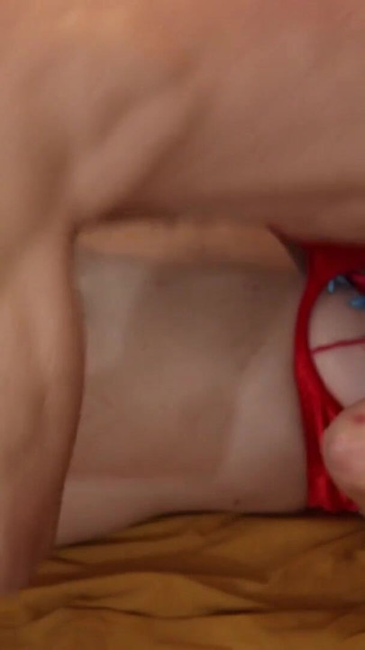 Powerful moment from "2332Eo2 - French Amateur, Bra, Thong, Garter Belt, Pussy Fucking, Blowjob, Rimming, Cum shot"