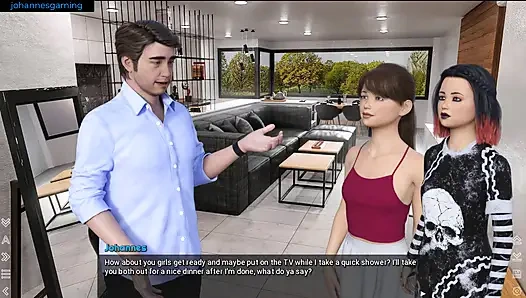 The button - tap 2 - cum on her face