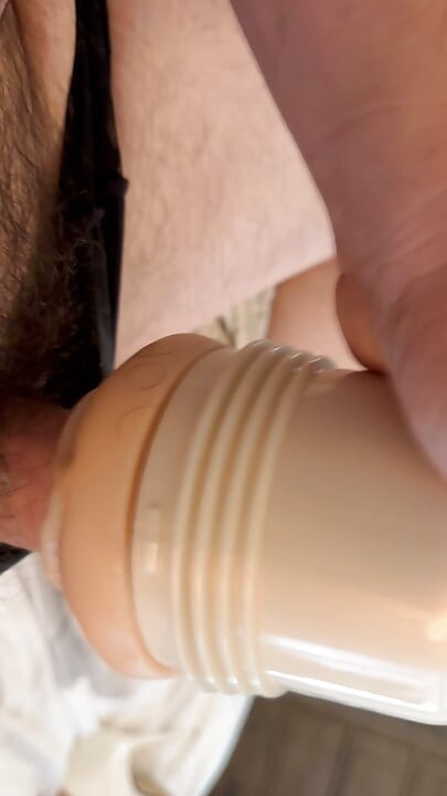Heels in Fleshlight Prostate