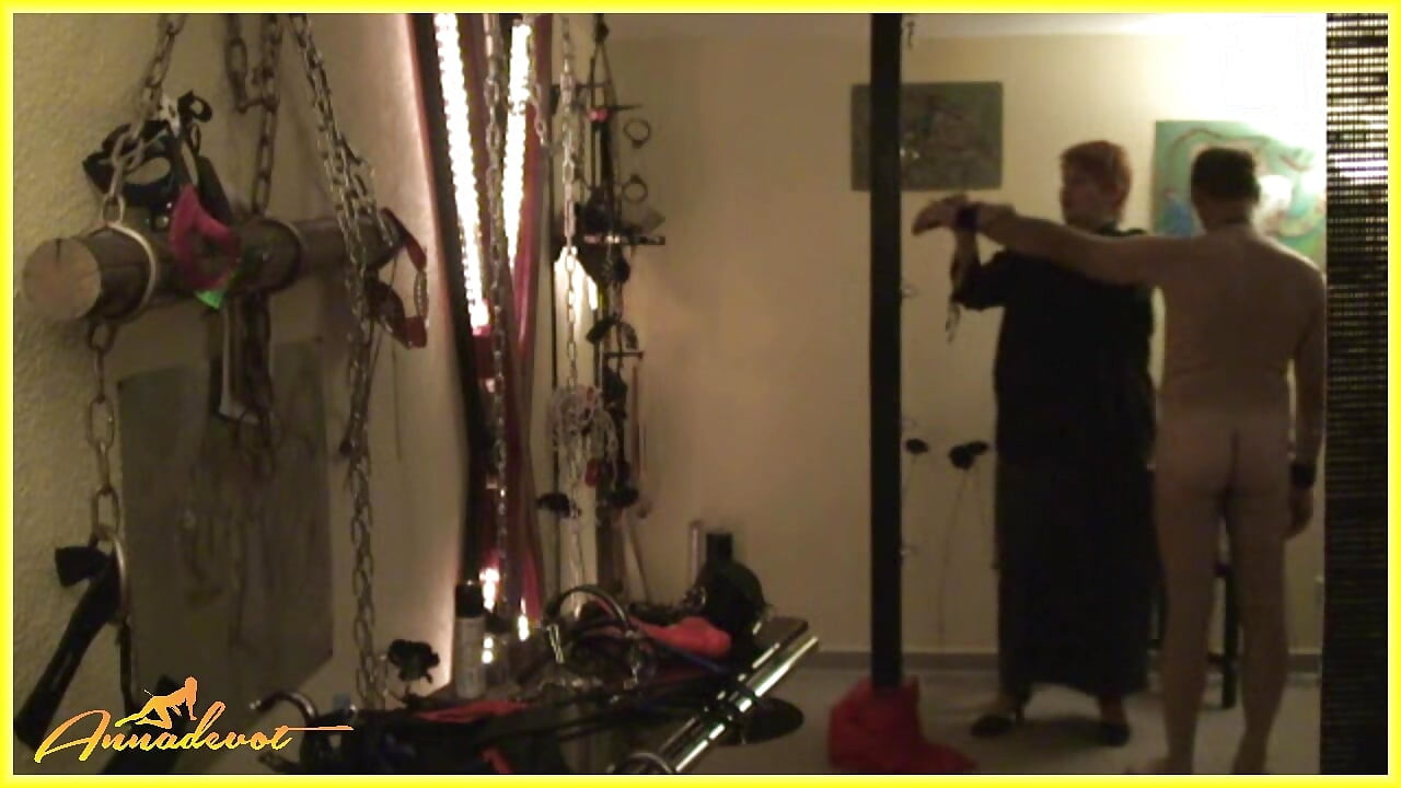 Anna as a dominatrix ...