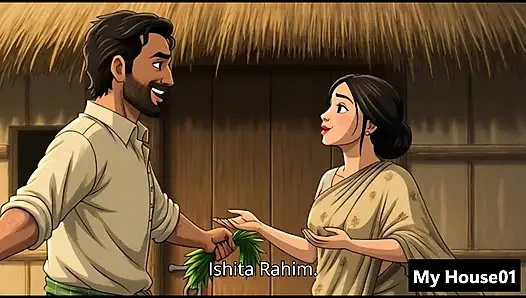 A poor husband and wife sex in villege house bengali