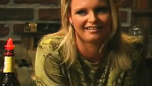 Blonde MILF Sucks and Fucks Hard in Bar Adventure