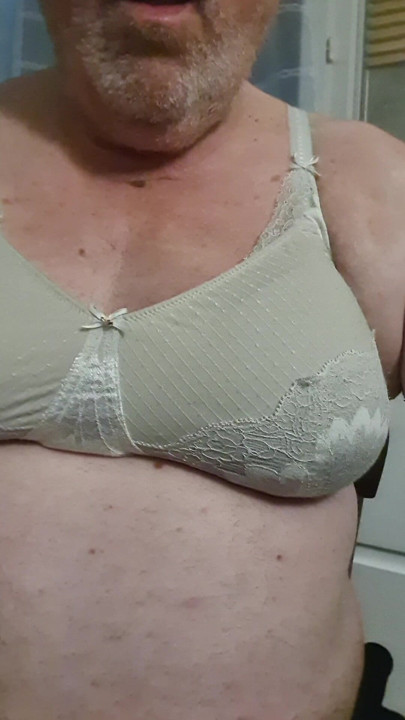 With a bra