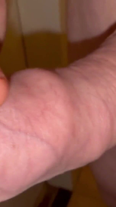Key moment from "Amazing long uncut foreskin cock with huge cockhead"