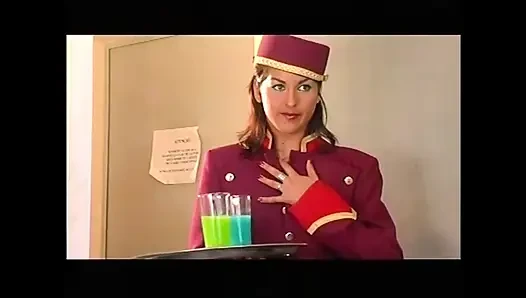 Fantastic Young Slut with Hairy Pussy Ass Fucked and Cum in Mouth in Hotel Room