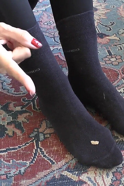 Your Owner - Black Socks Need to Be Cared for! Vacuum Cleaner and Refreshment! POV, JOI, Lady Victoria Valente
