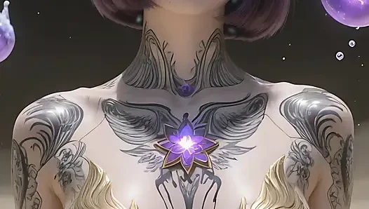 Lustrender Moon Witch Sorceress Slideshow - Ethereal Star Temple Radiance