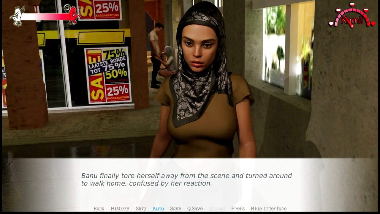 Life in the middle east #8 - Banu dreamed about 2 men and she played with her pussy thinking of all the sex scens she saw.