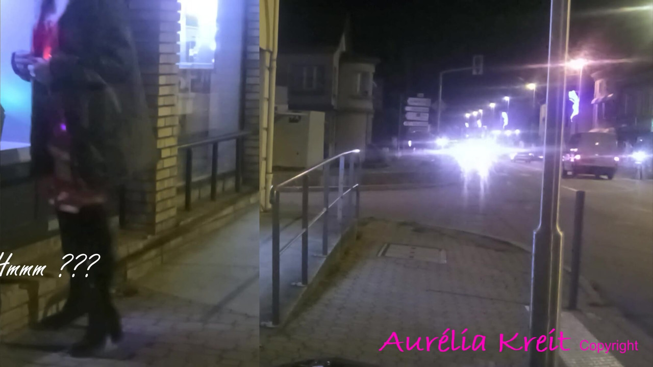 Mrs. Claus goes to the ATM for Santa Claus... Merry Christmas in the Drome!