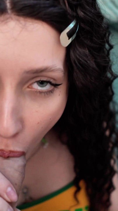 MARAMOYKA adventures Part 3. Chance encounter ended with a creampie Curly slut | Clip 1