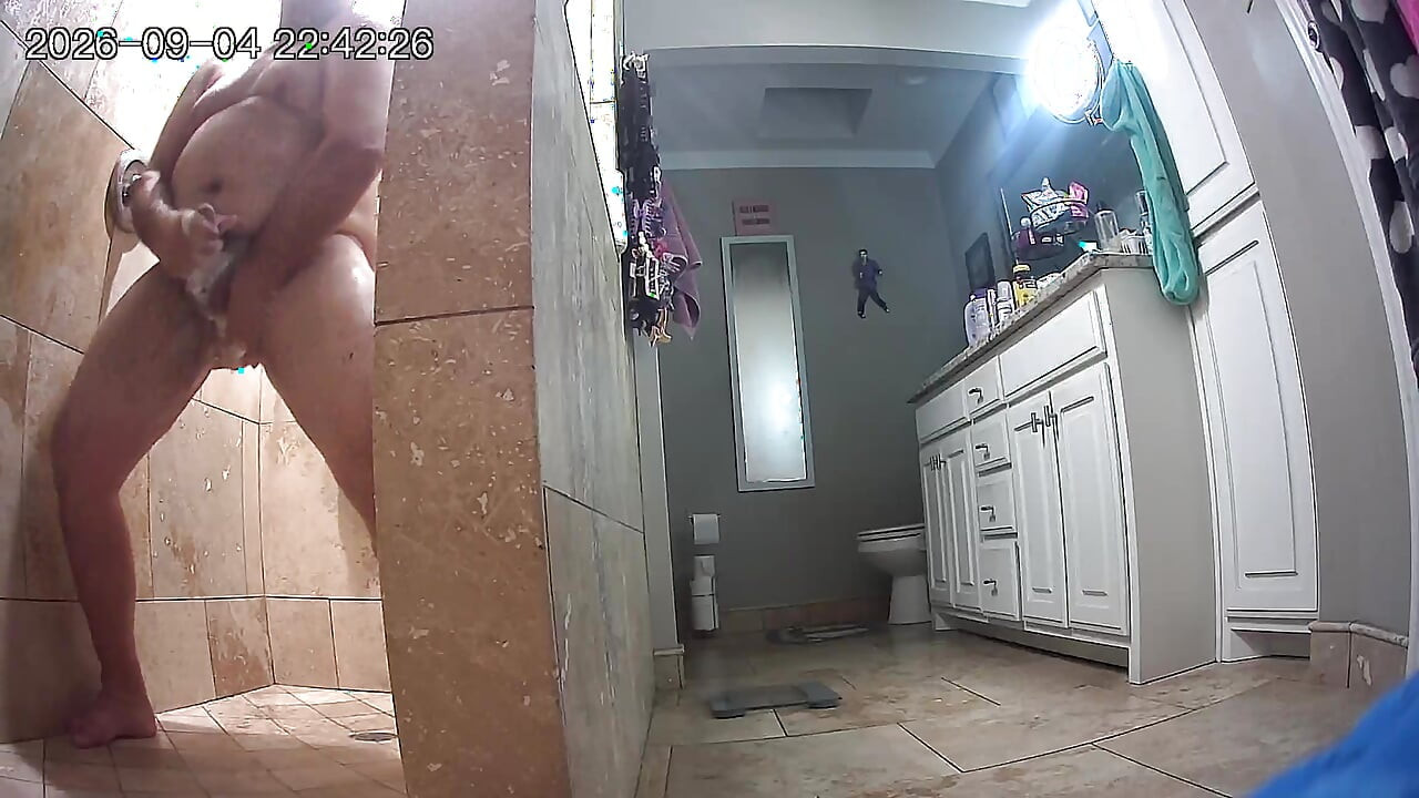 Masterbating in the shower