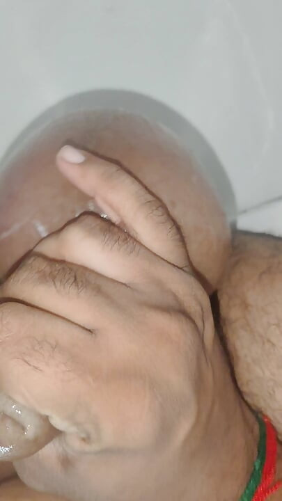mastrubating my big cock