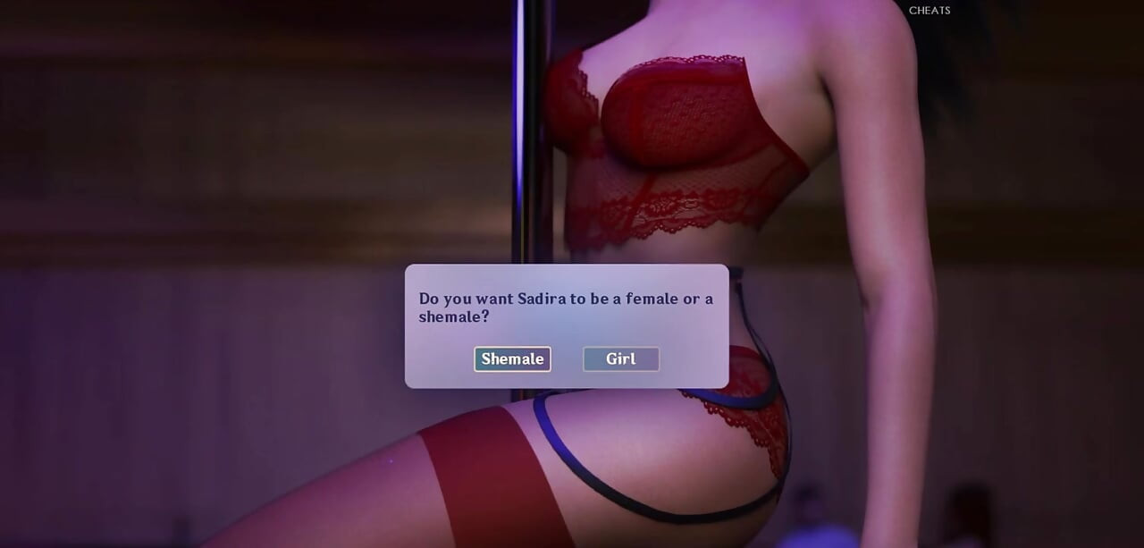 Lust Academy - 44 svádějící tanec ladyboy od Misskitty2k