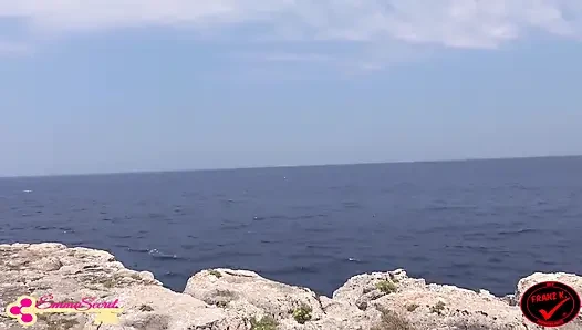 Sperm Flood with Beautiful View!!