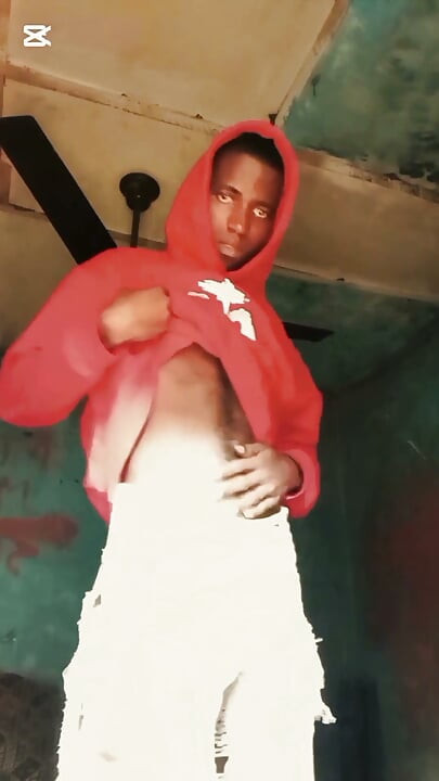 Wanking My Big Black Dick