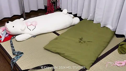 POV-blowjob und anal mit einem süßen asiatischen katzenmädchen