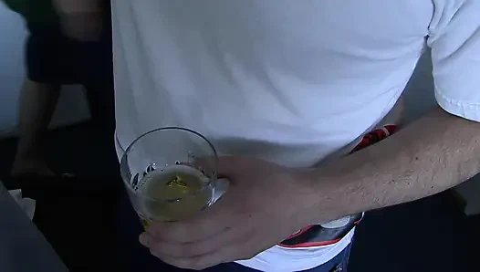 Unleashed brunette goes too far with dildos