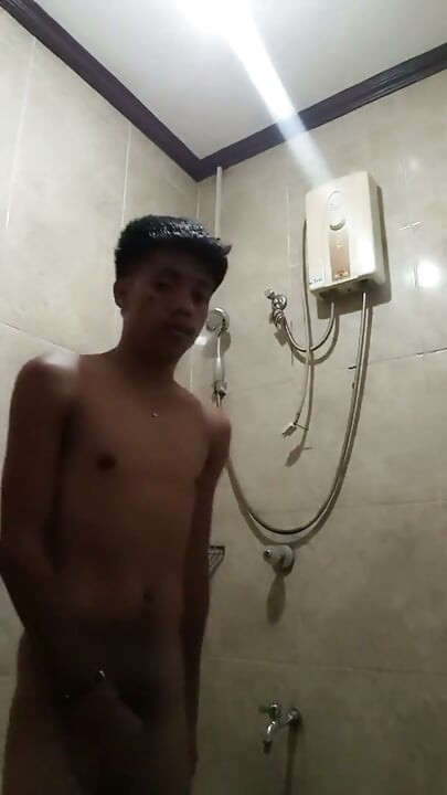 Another Shower Jerking off with Cumshot