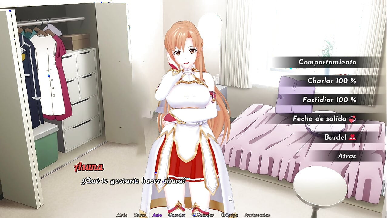 ISEKAI BROTHEL GAME +18 GAMEPLAY WITH ASUNA YUUKI