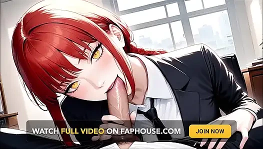 Макима Наконец-то Отдалась Человеку Бензопеле