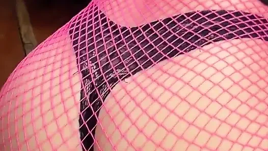My First JOI: Dirty Talk in Pink Fishnets & Cowgirl Boots