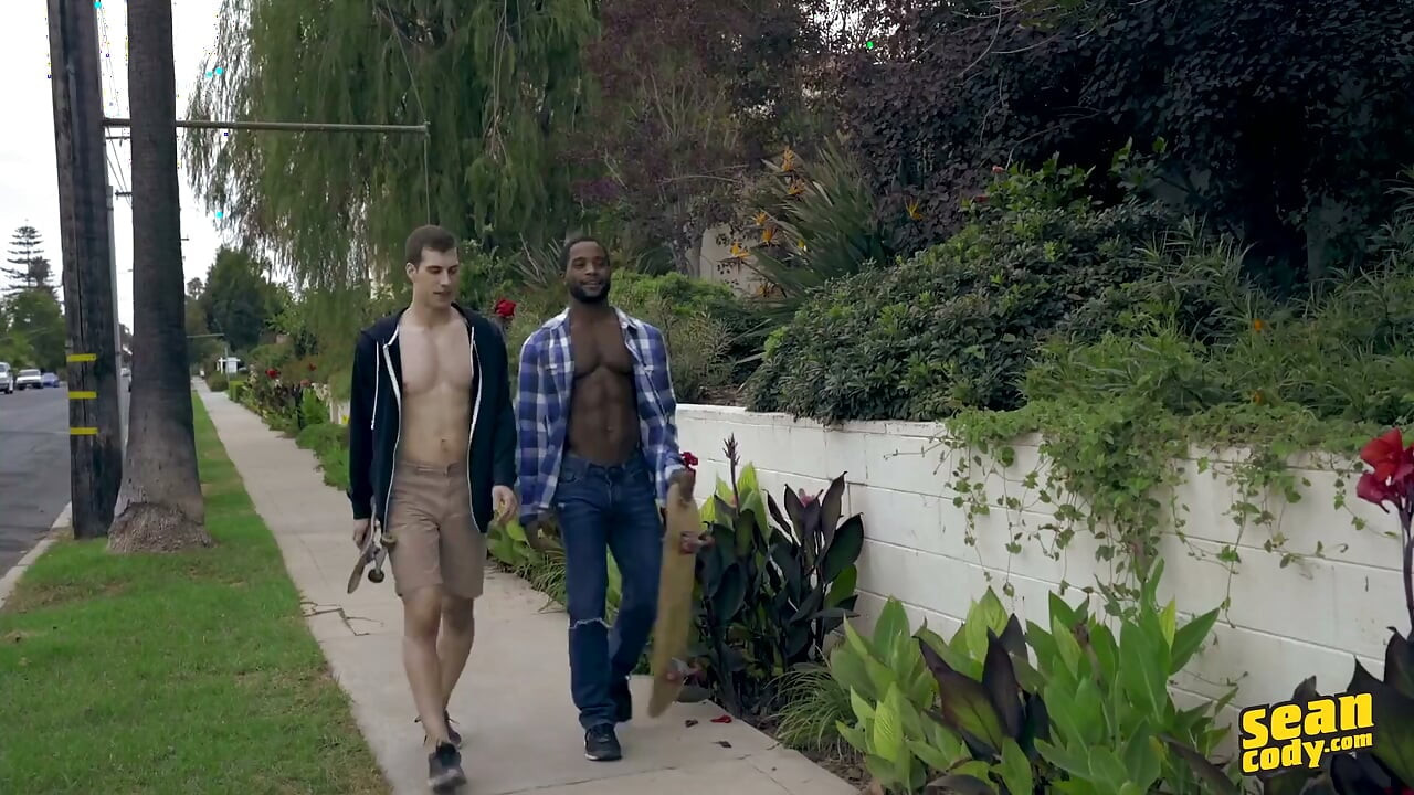 Sean Cody - American Landon Shares Ass Licking Outdoors with Angelo Before Inside Doggystyle Sex