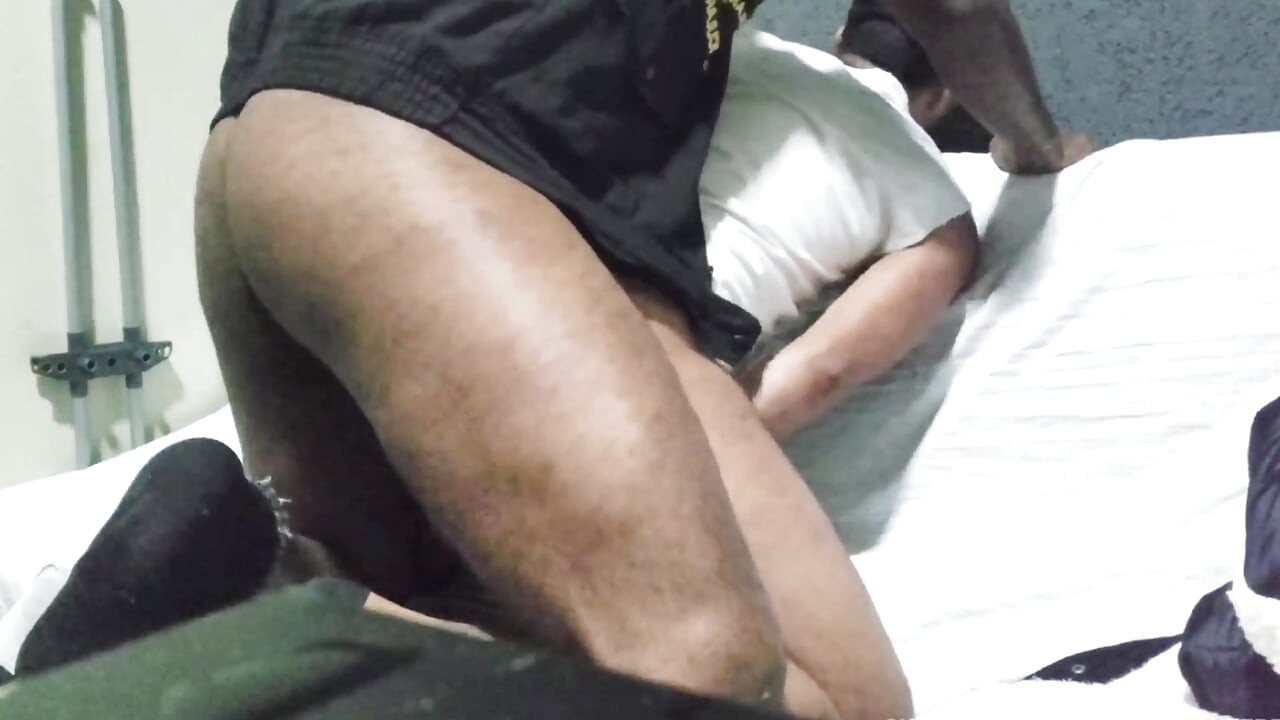 Security Guard and His Boss Having Sex in Secret.