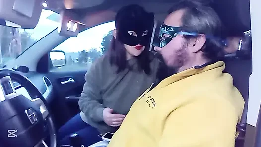 Пощечина в машине