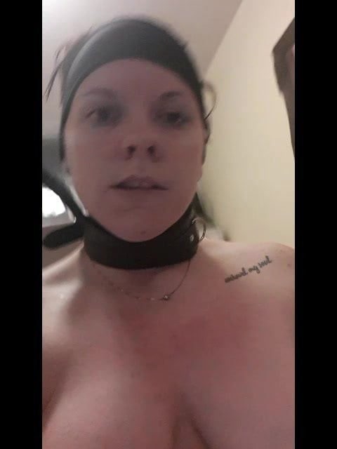 More Cum Slut D playing for her Master