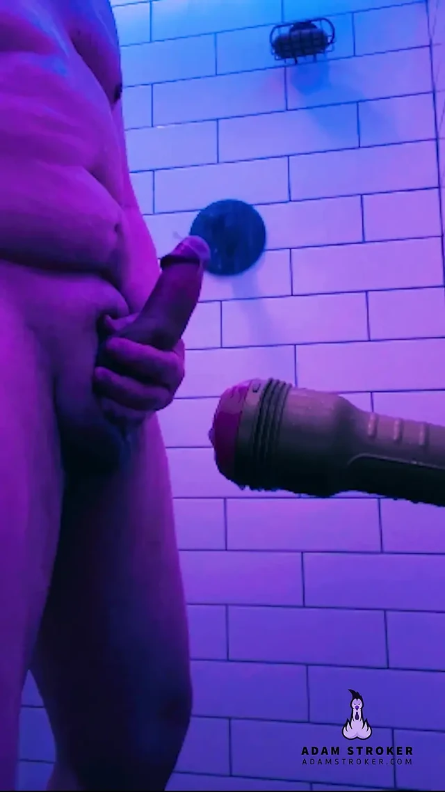 Shower Fleshlight Fuck Session