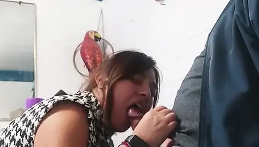 This little slut likes having sex at my mother-in-law's house.