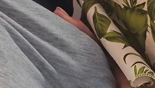Forbidden Touch On Public! Shameless Stranger Touch Her With His Dick on Crowded Bus and Ejaculate Under Her Skirt