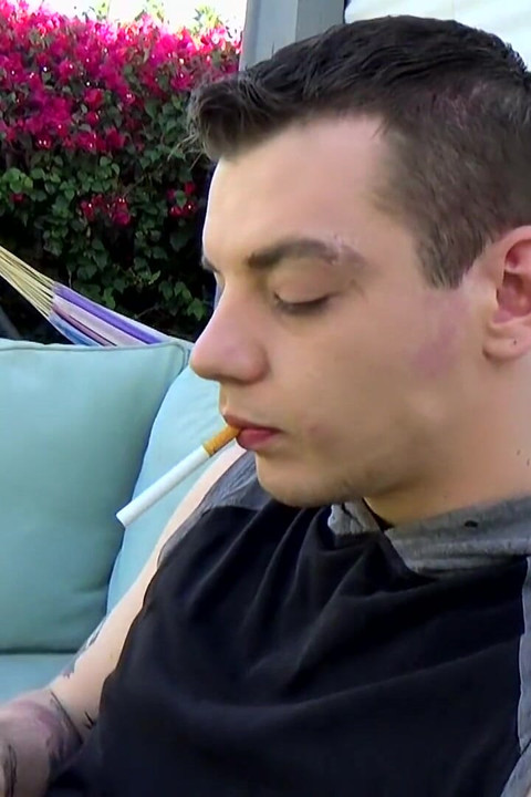A smokers sticky self facial