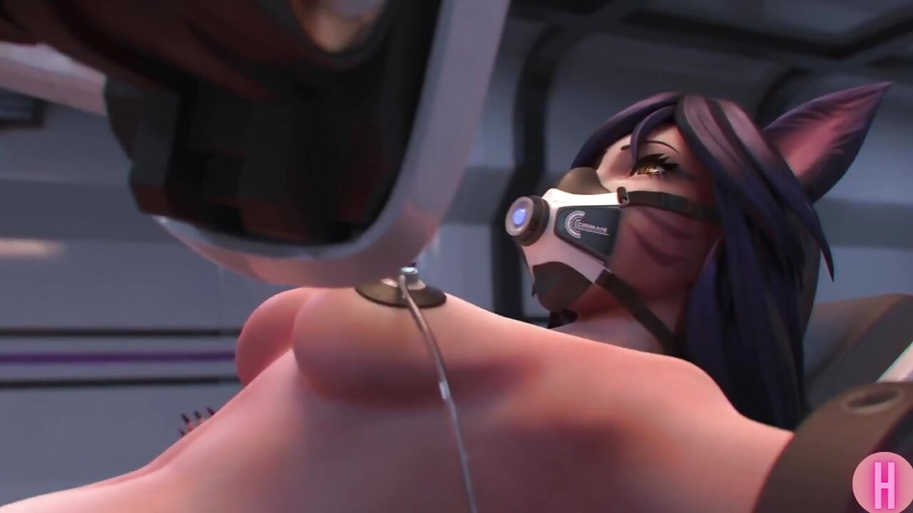 Milking Her Cum Dry - 3D Animation