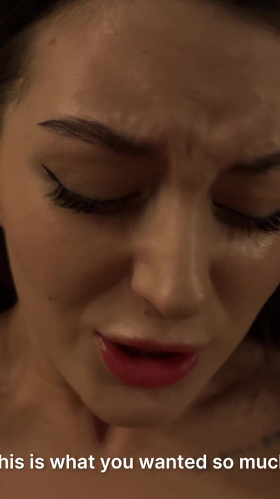 Step Sis Angry That I'm Naked Sharing Bed With Her But She Accidentally Touched My Hard Dick So I Rough Fuck Her Pussy! | Clip 1