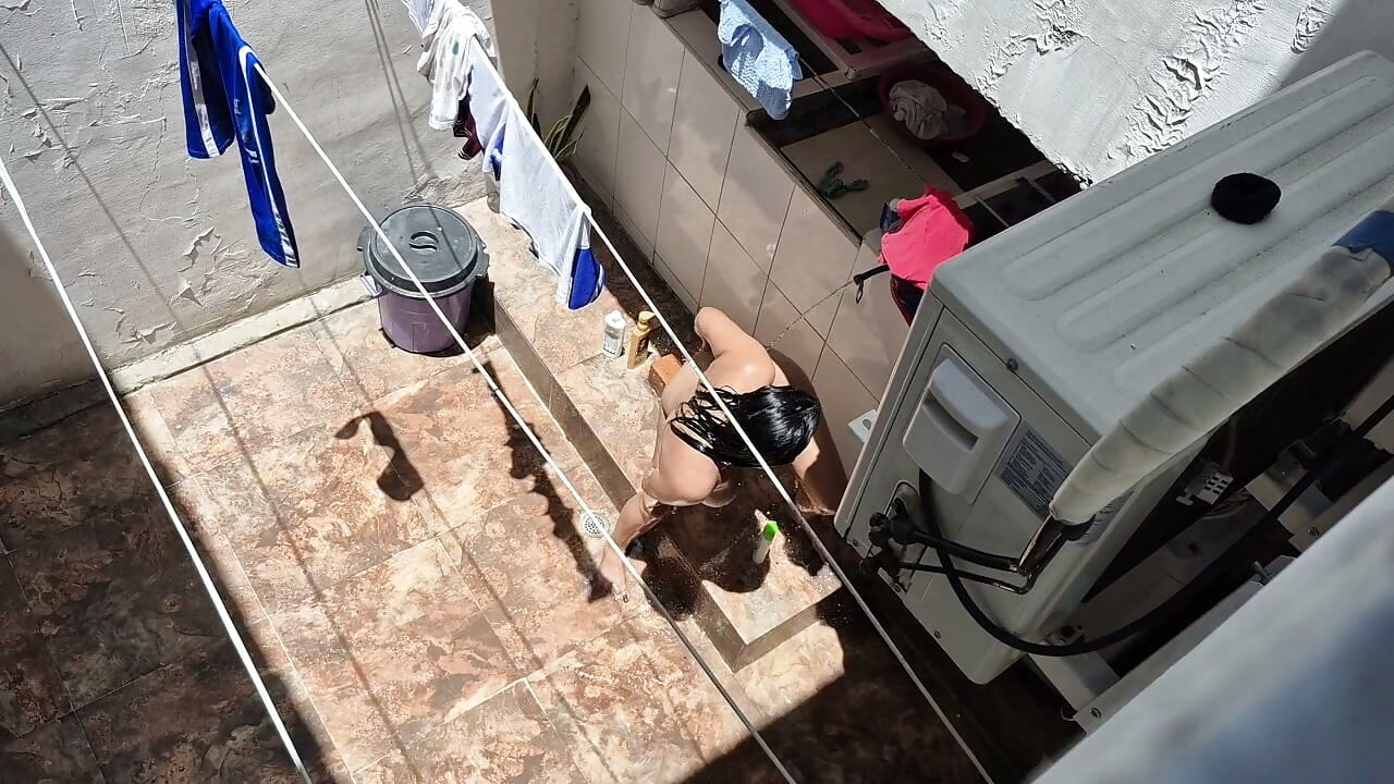My Neighbor Almost Caught Me Recording Her; I Masturbated Until I Think She Saw Me