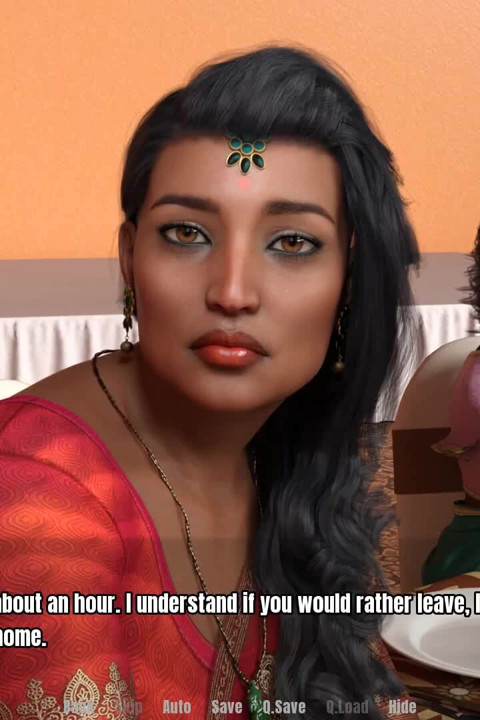 Grandma's house: Indian mature MILF and younger man on wedding ep.45